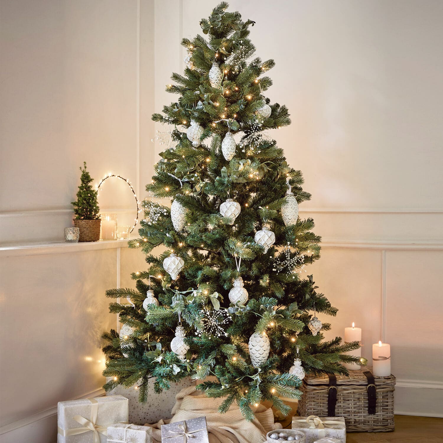 Set di 6 decorazioni natalizie Éva