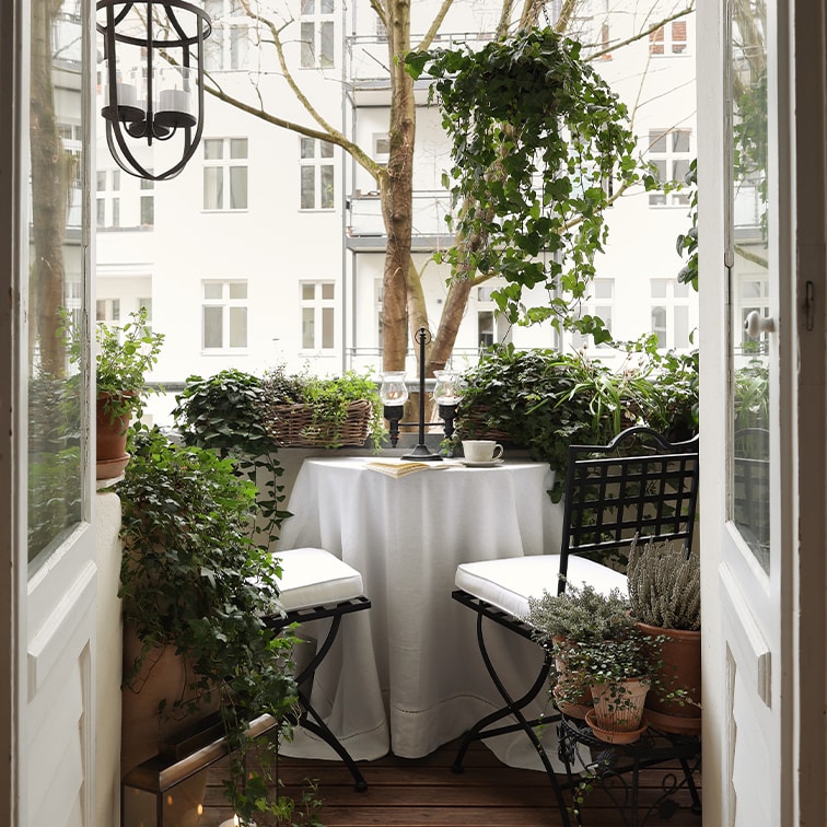 Un balcone fiorito