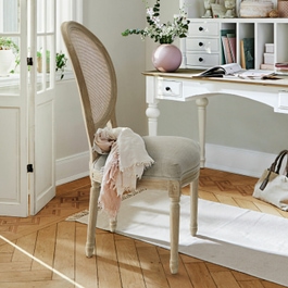 Sedia Danube beige antico