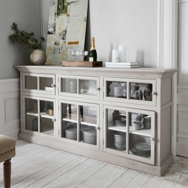 Credenza bassa Lemuel grigio