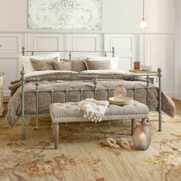 Letto Beauvierre grigio