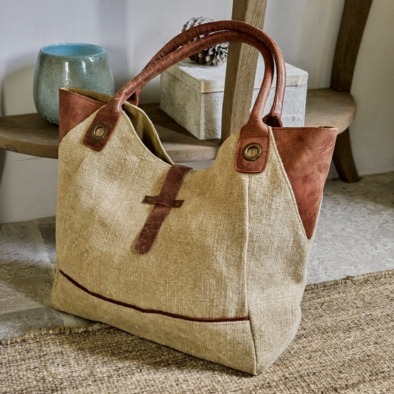 Borsa Valeska beige