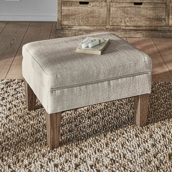 Pouf Saunders beige