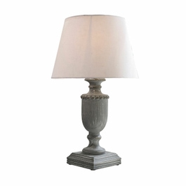 Lampada da tavolo Fairland bianco/grigio antico