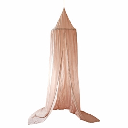 Baldacchino per letto Lisonne rosa